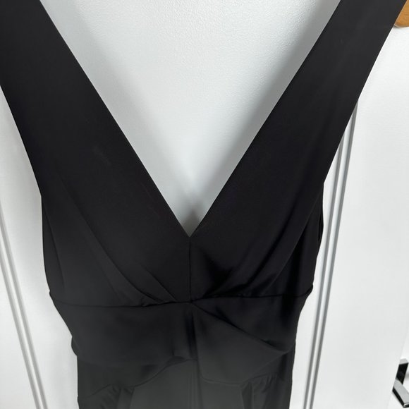 Emporio Armani Black Sleeveless Long Evening Dress - Picture 6 of 7